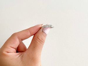 Crescent Moon Arch Ring